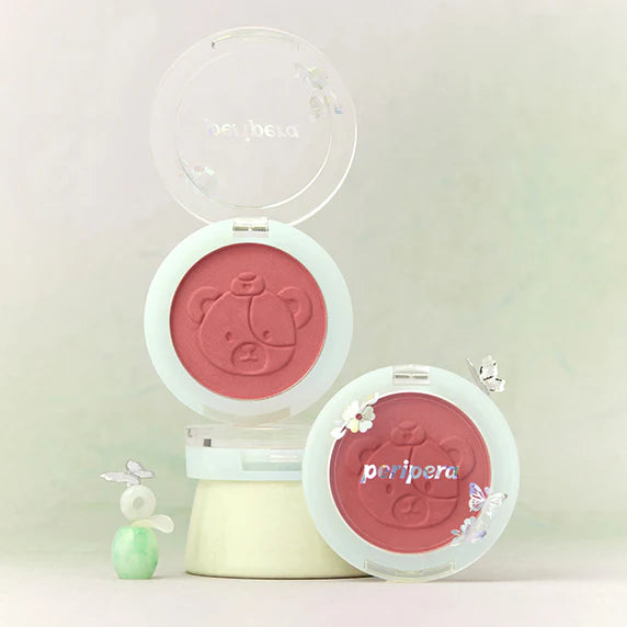現貨+預訂品 l  Peripera x 宮聯乘系列 微笑脂胭脂 [Palace Collaboration] Pure Blushed Sunshine Cheek 28 浪漫玫瑰 Romantic Rose