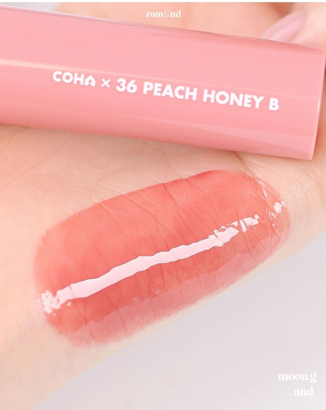 預訂品｜Romand Juicy Lasting Tint COHA 36 PEACH HONEY B 白桃蜂蜜色