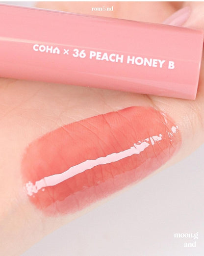 預訂品｜Romand Juicy Lasting Tint COHA 36 PEACH HONEY B 白桃蜂蜜色