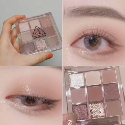 預訂品 l 3CE 九宮格眼影盤💕Multi Eye Color Palette SMOOTHER SOMEDEF