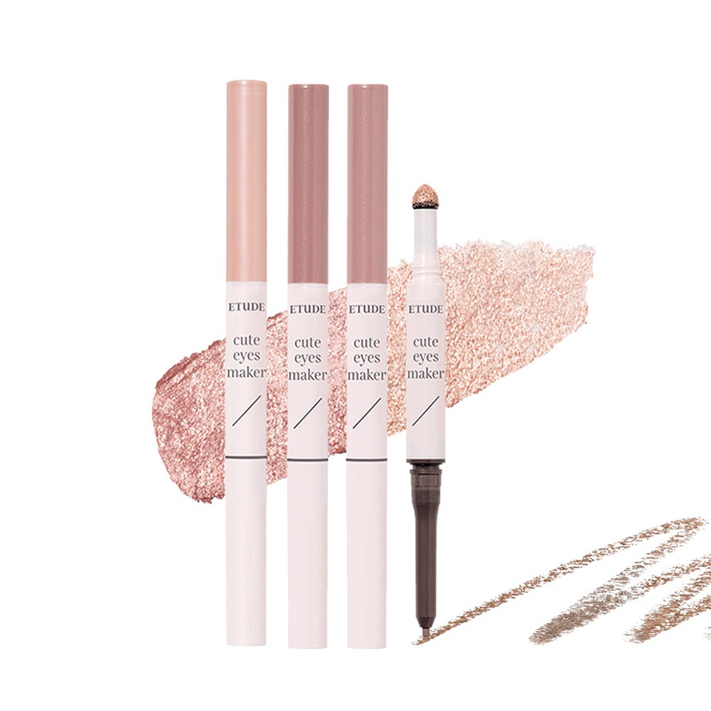 現貨 l Etude House 雙頭臥蠶眼影筆 01 02 03